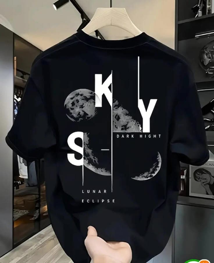 SKY Printed Oversized T-Shirt