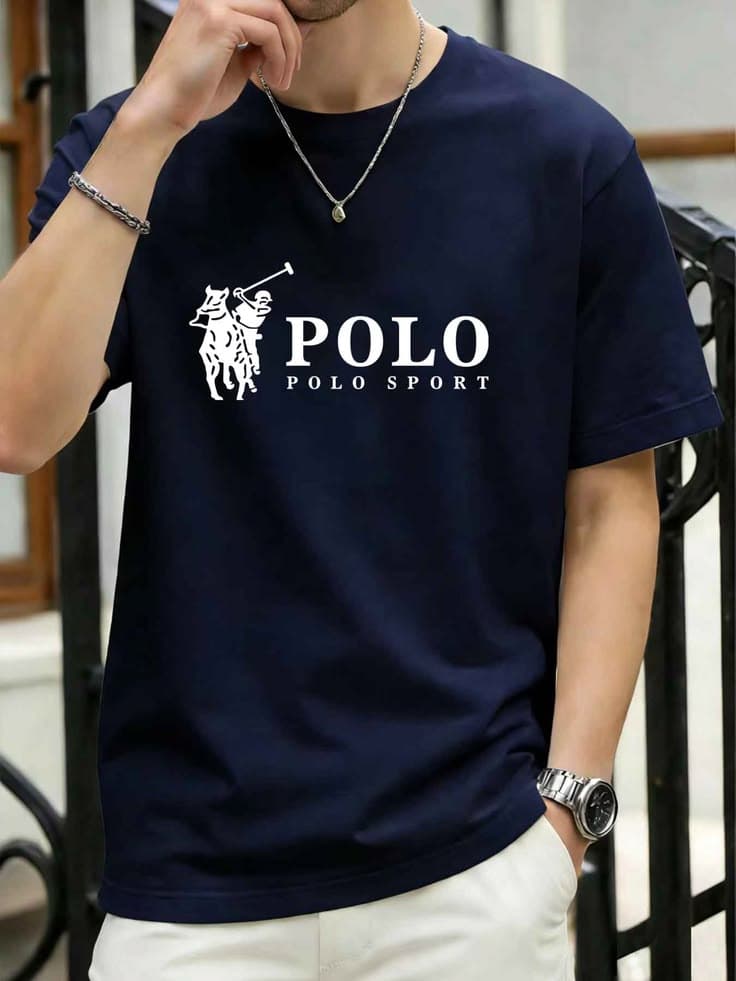 Polo Printed Oversized T-Shirt